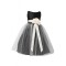 A-Line Tulle and Satin Flower Girl Dresses F010003