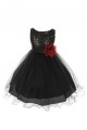 Sequins and Tulle Flower Girl Dresses F010006
