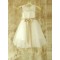 Lace and Tulle Bowknot Flower Girl Dresses F010025