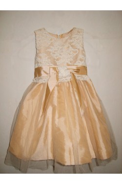 Ball Gown Lace and Tulle Flower Girl Dresses F010029