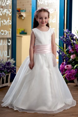 A-Line Floor-Length Flower Girl Dresses 2050002