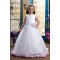 Ball Gown Floor-Length Handmade Flowers Flower Girl Dresses 2050003