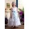 A-Line Spaghetti Strap Ankle-Length Handmade Flowers Flower Girl Dresses 2050004