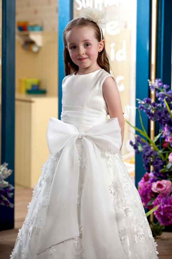 A-Line Floor-Length Lace Flower Girl Dresses 2050005