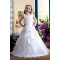 A-Line Floor-Length Beaded Applique Flower Girl Dresses 2050007