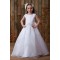 A-Line Beaded Sequins Bowknot Flower Girl Dresses 2050010