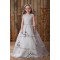 A-Line Beaded Handmade Flowers Flower Girl Dresses 2050017