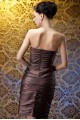 Sheath Short Strapless Mother of the Bride Dresses with A Jacket M010017 Sheath Short Strapless Mother of the Bride Dresses with A Jacket M010017