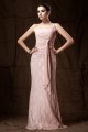 Sheath One-Shoulder Beaded Chiffon and Lace Mother of the Bride Dresses M010024