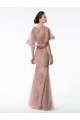 Trumpet/Mermaid Lace Applique Long Mother of the Bride Dresses M010026