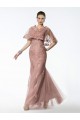 Trumpet/Mermaid Lace Applique Long Mother of the Bride Dresses M010026