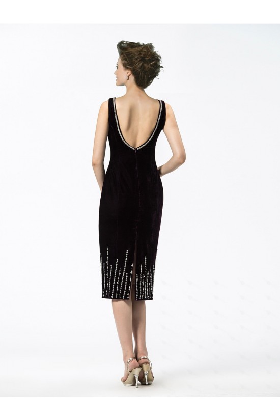 Sheath Knee-Length Beaded Mother of the Bride Dresses M010031 Sheath Knee-Length Beaded Mother of the Bride Dresses M010031