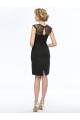 Elegant Short Beaded Black Mother of the Bride Dresses M010049 Elegant Short Beaded Black Mother of the Bride Dresses M010049