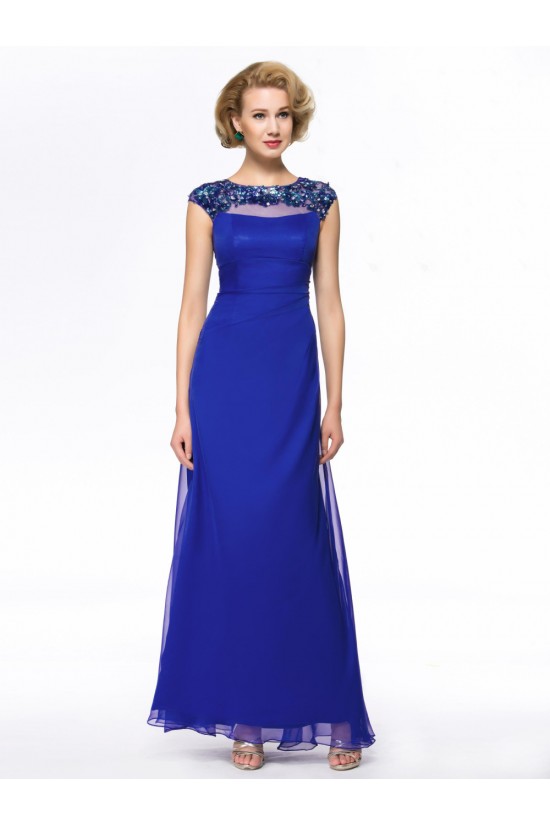 Long Blue Beaded Mother of the Bride Dresses M010054 Long Blue Beaded Mother of the Bride Dresses M010054