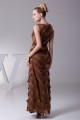 Bateau Sleeveless Tiered Chiffon Lace Mother of the Bride Dresses 2040007 Bateau Sleeveless Tiered Chiffon Lace Mother of the Bride Dresses 2040007