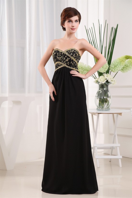 Beading Long Sleeves Floor-Length Sheath/Column Mother of the Bride Dresses with A Jacket 2040013