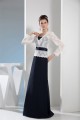 Chiffon Lace Silk like Satin Long Sleeve Sheath/Column Mother of the Bride Dresses 2040028 Chiffon Lace Silk like Satin Long Sleeve Sheath/Column Mother of the Bride Dresses 2040028