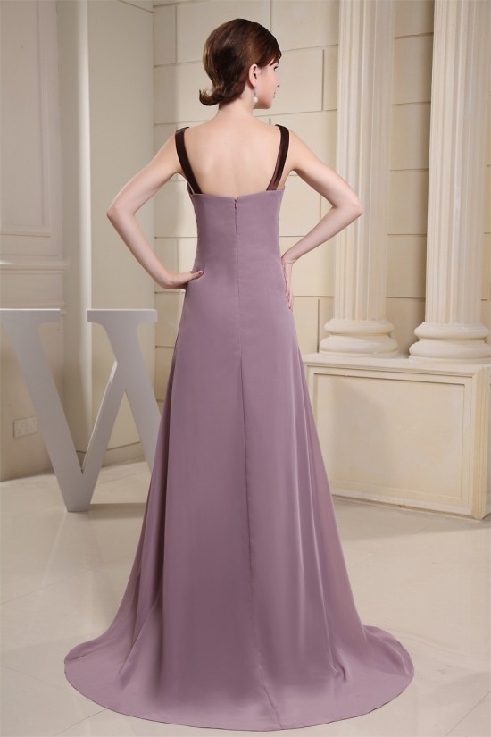 A-Line Chiffon Floor Length Mother of the Bride Dresses 2040030