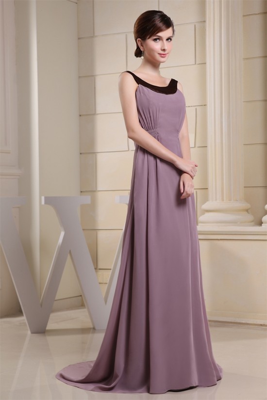 A-Line Chiffon Floor Length Mother of the Bride Dresses 2040030