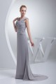 Sheath/Column V-Neck Beading Mother of the Bride Dresses 2040033