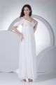 Cystal Floor-Length Sweetheart Satin Chiffon Mother of the Bride Dresses 2040036