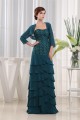 Elegant Floor-Length Soft Sweetheart Beading Mother of the Bride Dresses with A 3/4 Sleeve Jacket 2040040 Elegant Floor-Length Soft Sweetheart Beading Mother of the Bride Dresses with A 3/4 Sleeve Jacket 2040040