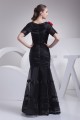 Trumpet/Mermaid Short Sleeve Floor-Length Mother of the Bride Dresses 2040043