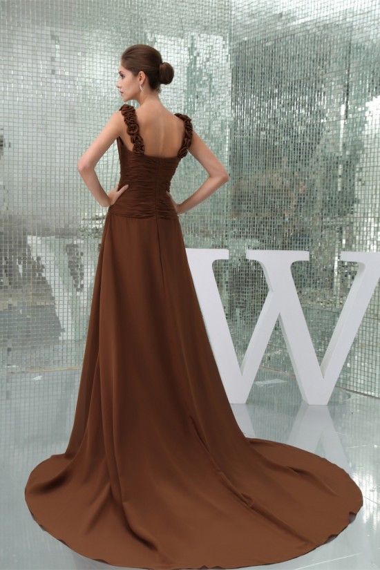 A-Line Handmade Flowers V-Neck Chiffon Mother of the Bride Dresses 2040046 A-Line Handmade Flowers V-Neck Chiffon Mother of the Bride Dresses 2040046