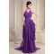 Sheath/Column Halter Puddle Train Chiffon Sleeveless Mother of the Bride Dresses 2040061