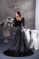 Ruffles Square 3/4 Length A-Line Court Train Mother of the Bride Dresses 2040064