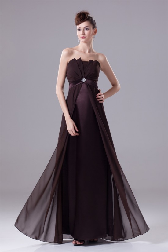 A-Line Satin Chiffon Beading Sleeveless Mother of the Bride Dresses 2040065 A-Line Satin Chiffon Beading Sleeveless Mother of the Bride Dresses 2040065
