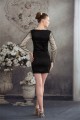 Sequins Short/Mini Silk like Satin Fine Netting Mother of the Bride Dresses 2040070 Sequins Short/Mini Silk like Satin Fine Netting Mother of the Bride Dresses 2040070