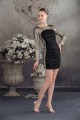 Sequins Short/Mini Silk like Satin Fine Netting Mother of the Bride Dresses 2040070 Sequins Short/Mini Silk like Satin Fine Netting Mother of the Bride Dresses 2040070