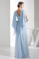 Sheath/Column Beading Chiffon Long Mother of the Bride Dresses 2040071