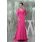 Sheath/Column Ruffles 3/4 Sleeve Mother of the Bride Dresses 2040086