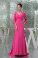 Sheath/Column Ruffles 3/4 Sleeve Mother of the Bride Dresses 2040086