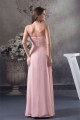 Sheath/Column Sleeveless Chiffon Long Mother of the Bride Dresses 2040087