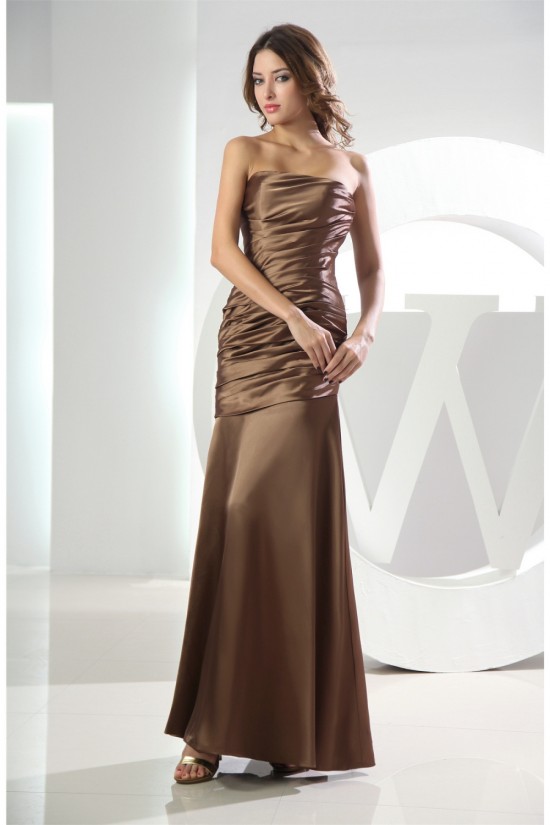 Mermaid/Trumpet Strapless Sleeveless Mother of the Bride Dresses 2040094