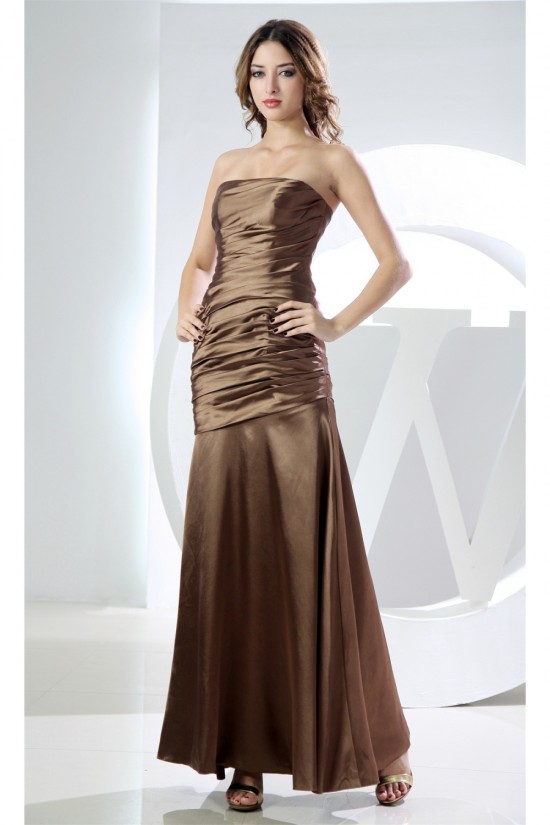 Mermaid/Trumpet Strapless Sleeveless Mother of the Bride Dresses 2040094