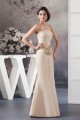 Sheath Strapless Mother of the Bride Dresses with A 3/4 Sleeve Jacket 2040106