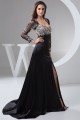 A-Line Beading Elastic Woven Satin Tulle Mother of the Bride Dresses 2040110