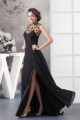 A-Line High-Neck Split Side Chiffon Mother of the Bride Dresses 2040120