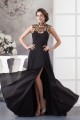 A-Line High-Neck Split Side Chiffon Mother of the Bride Dresses 2040120