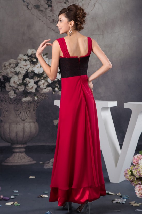 Chiffon Silk like Satin Lace Sleeveless Mother of the Bride Dresses 2040121