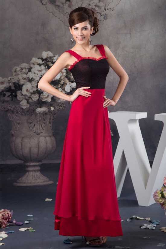 Chiffon Silk like Satin Lace Sleeveless Mother of the Bride Dresses 2040121