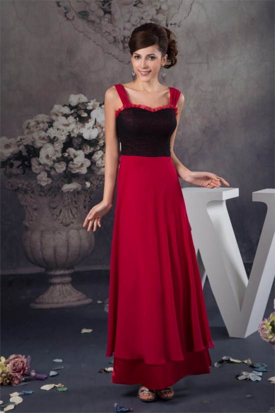 Chiffon Silk like Satin Lace Sleeveless Mother of the Bride Dresses 2040121