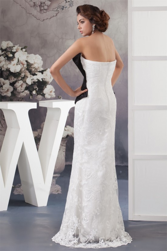 Floor-Length Satin Lace Sheath/Column Sleeveless Mother of the Bride Dresses 2040126 Floor-Length Satin Lace Sheath/Column Sleeveless Mother of the Bride Dresses 2040126