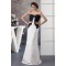 Floor-Length Satin Lace Sheath/Column Sleeveless Mother of the Bride Dresses 2040126