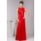 Floor-Length Sleeveless High-Neck Ruffles Mother of the Bride Dresses 2040127