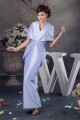 Half Elbow Length Taffeta Sheath/Column Mother of the Bride Dresses 2040129